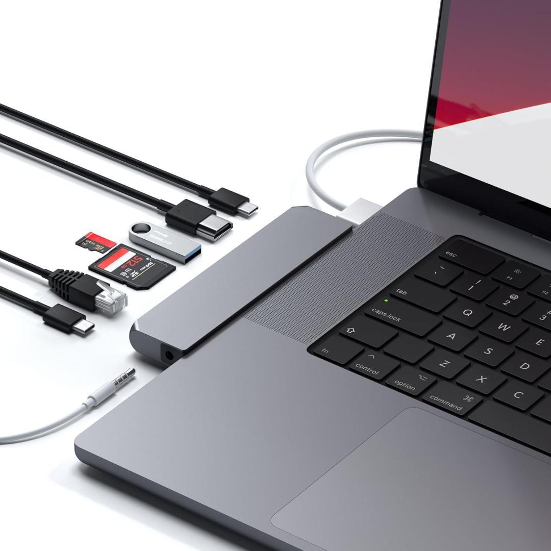 SATECHI USB-CハブProMax 8-in-1 マルチポートアダプター