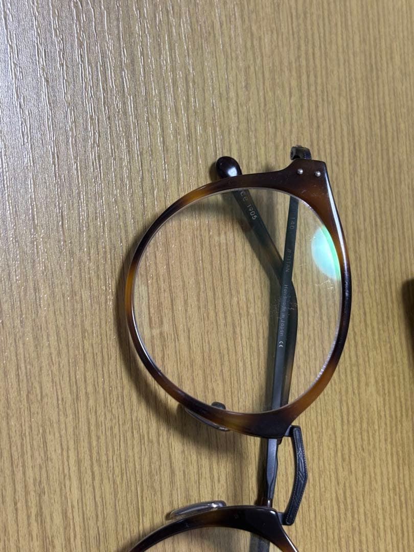 MASUNAGA GMS-815 サングラス メガネ　チタン　ベッコウ　増永眼鏡
