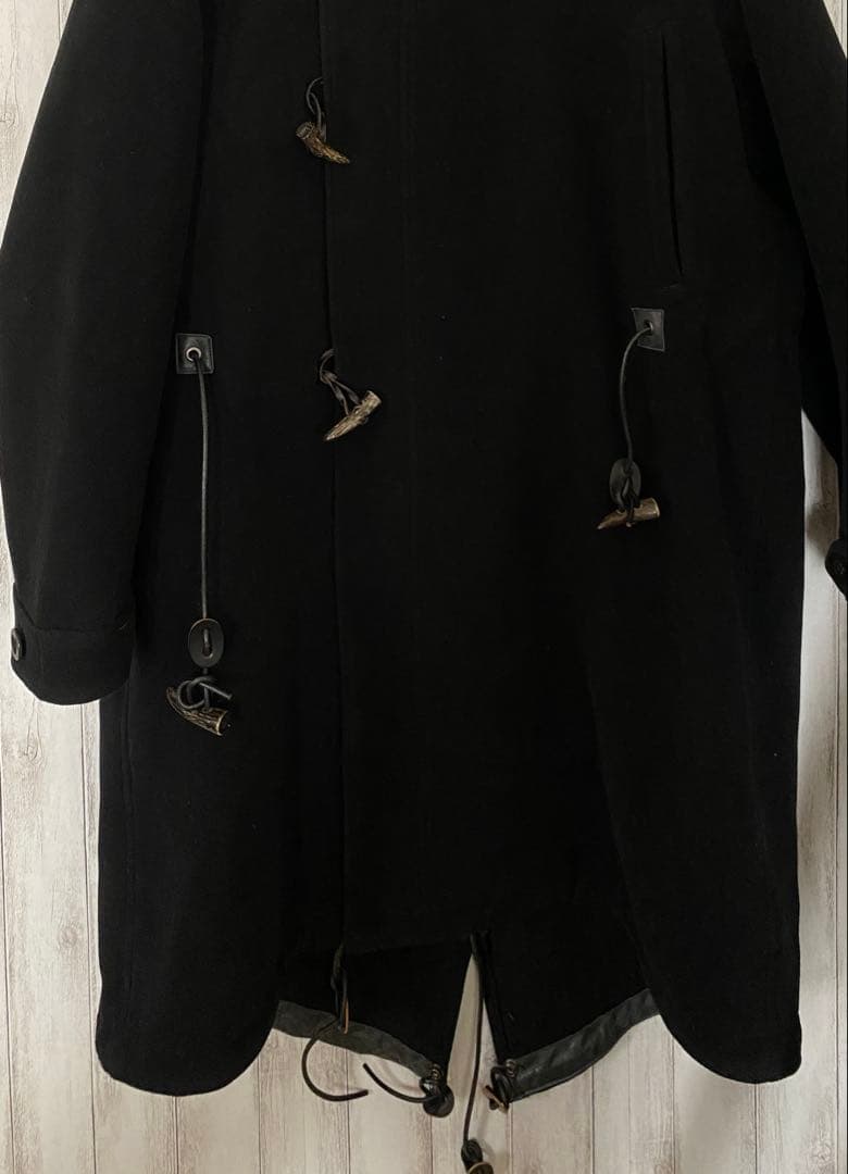 Yohji Yamoto Pour Homme モッズコート 04AW ブラック