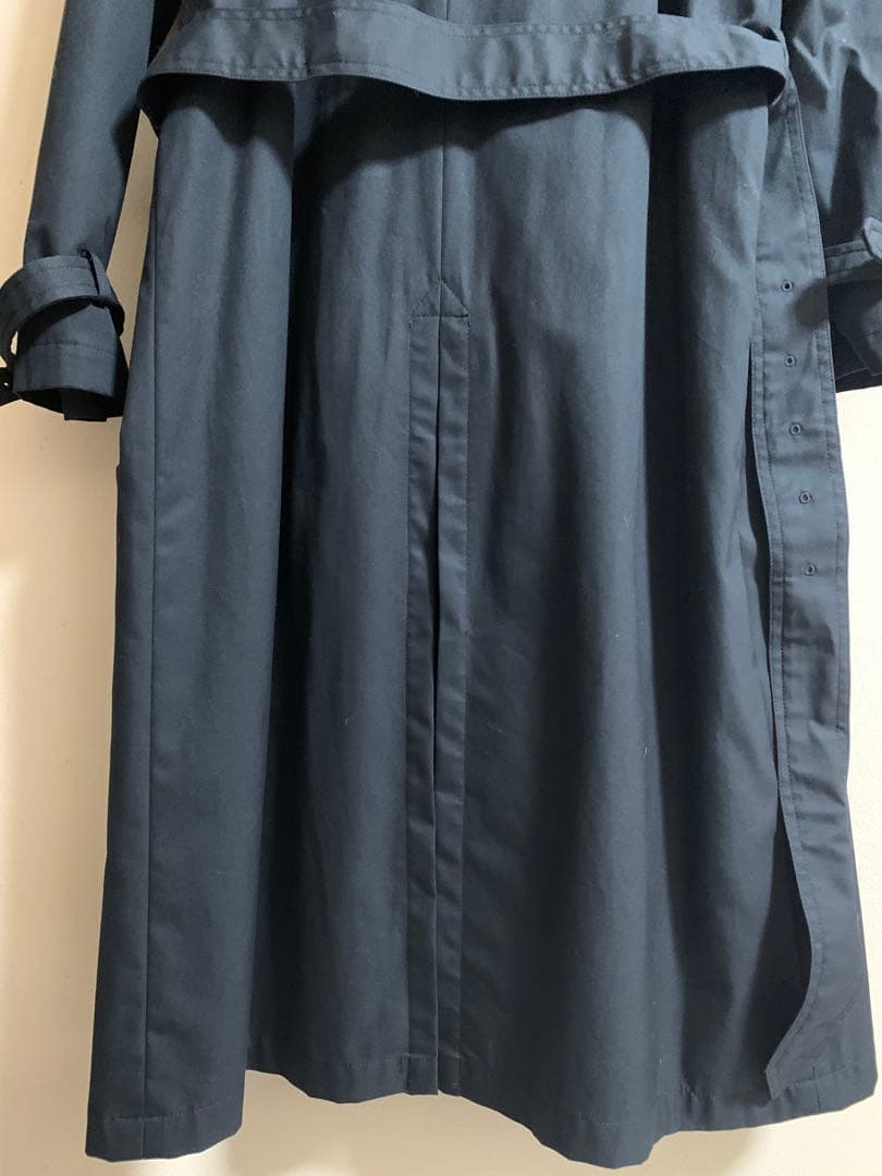 ミッシェル Ray BEAMS トレンチコート ネイビー　Ｌ