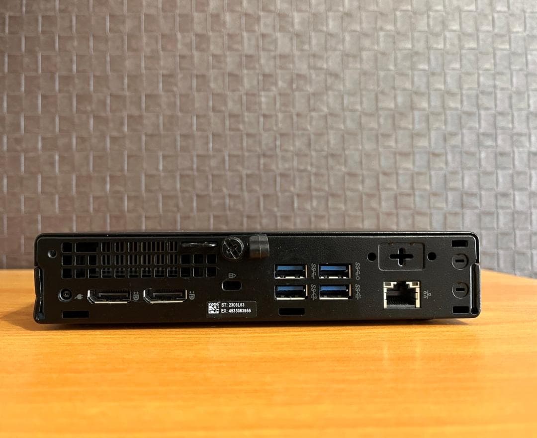 ミニPC OptiPlex 7080 Core i5-10500T 8GB/256GB