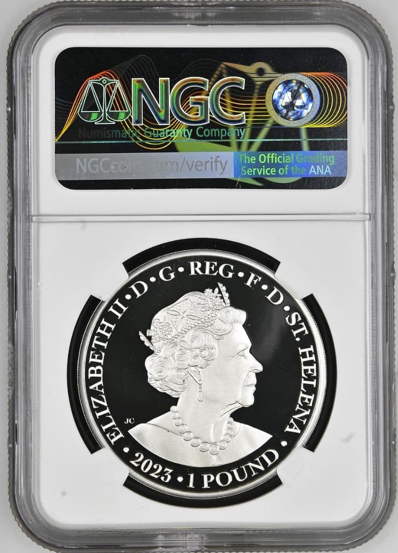 2023 フェアリークイーン ウナとライオン 1オンス 銀貨 NGC PF70