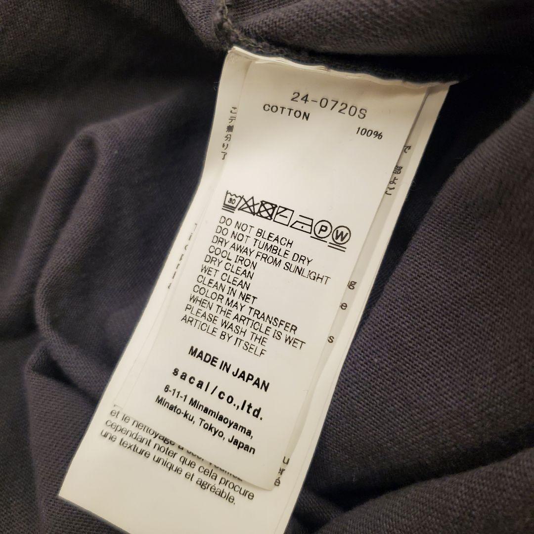 完売品sacai know future Tシャツ グレー極美品サイズL
