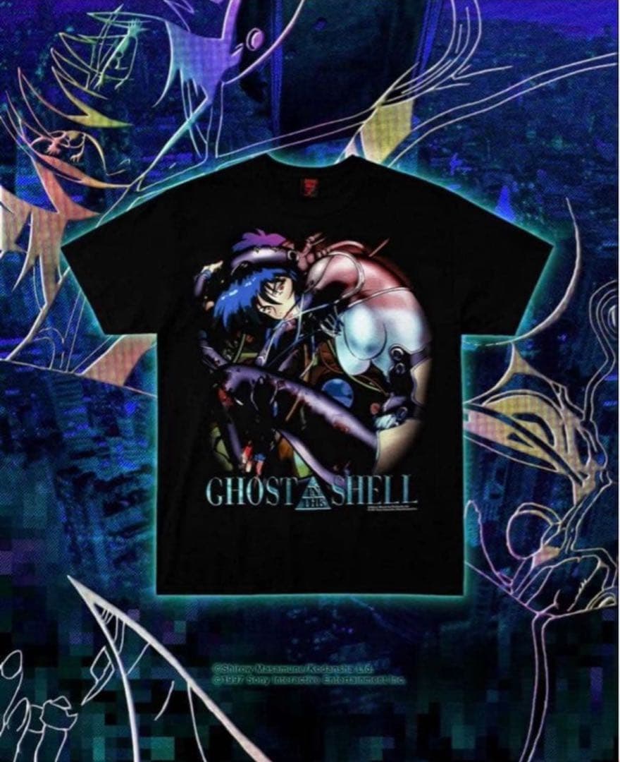 攻殻機動隊展　GEEKS RULE コラボTシャツ L
