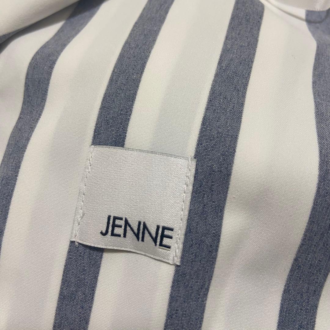 ★JENNEジェンヌ★ロングスカート　シャープボーダーAラインスカート