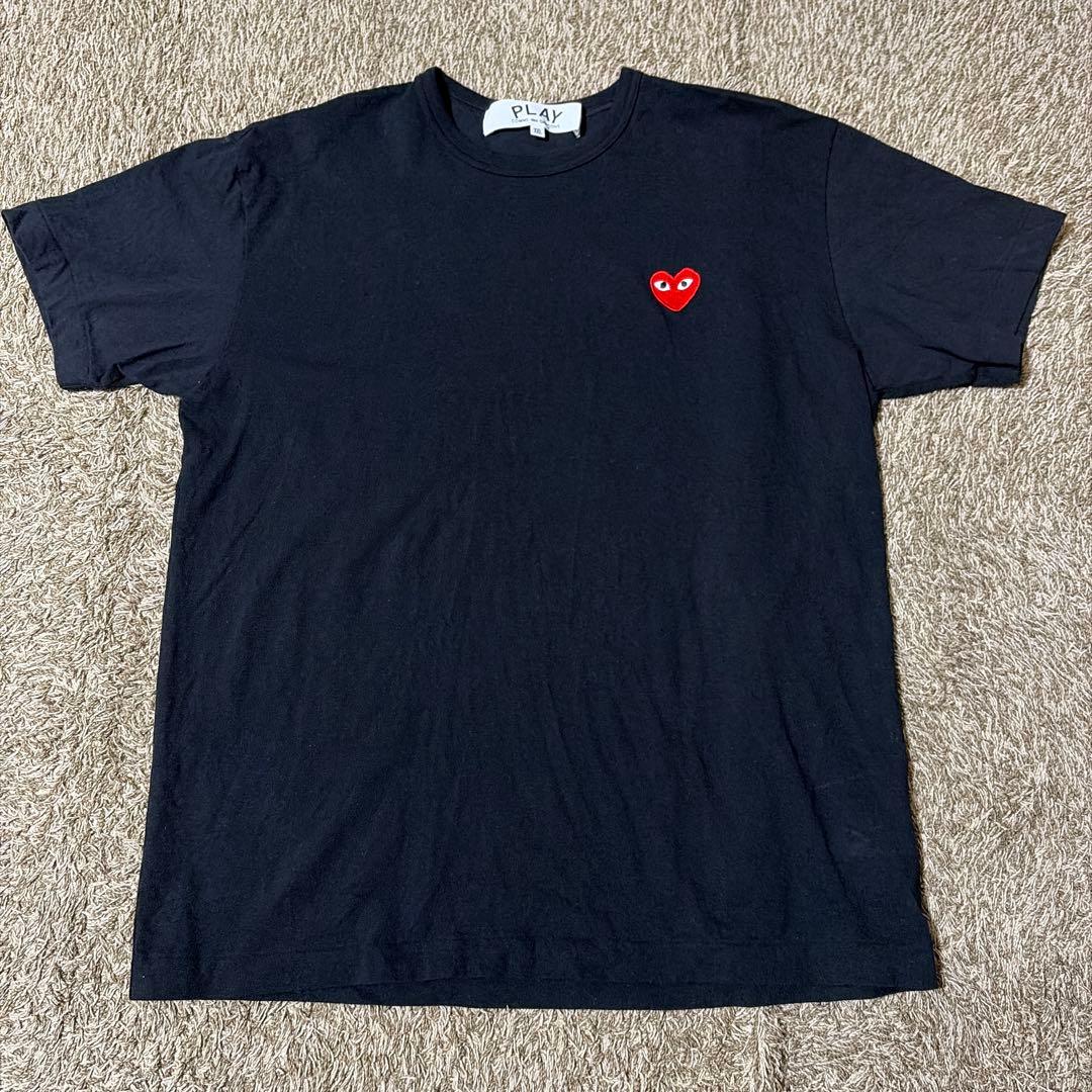 K*i様 PLAY COMME des GARÇONS Tシャツ ブラック XX