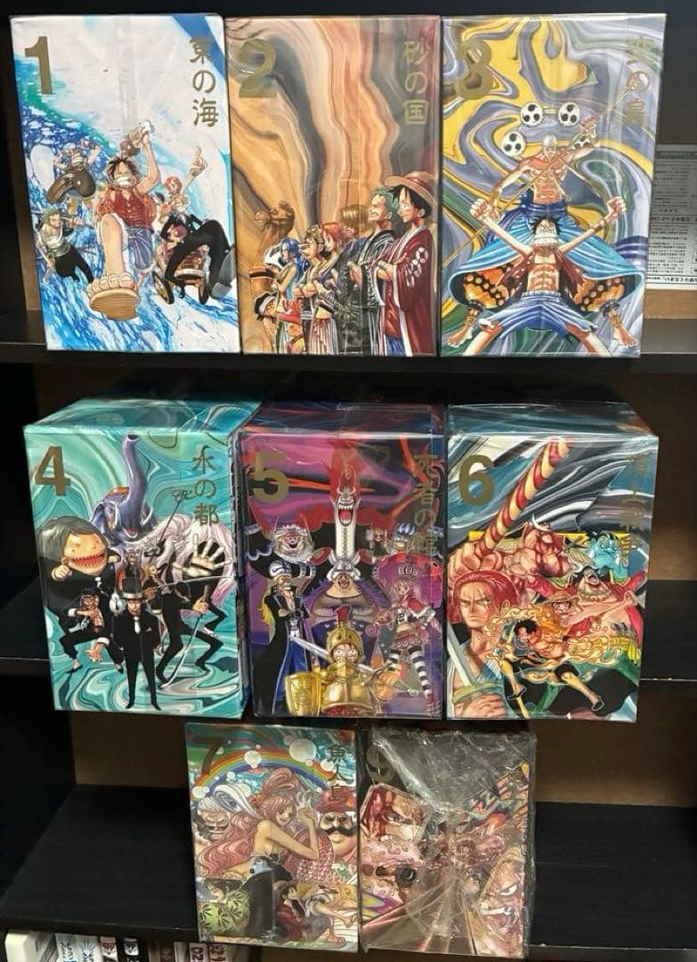 【新品未開封62〜90巻】ワンピース　1〜90巻　BOX全巻セット