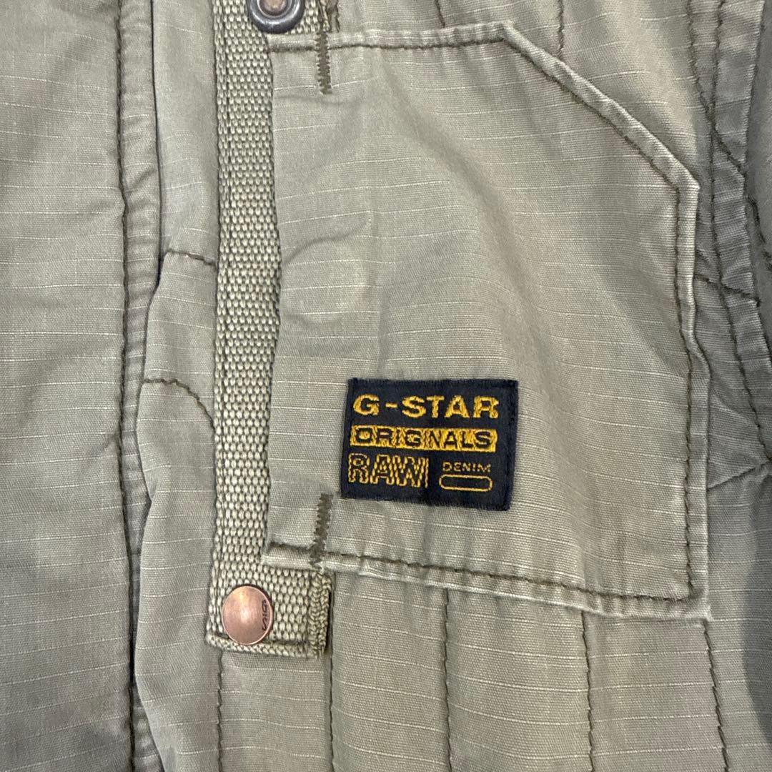 G-STAR RAW グランジ y2k フード付き ミリタリージャケット