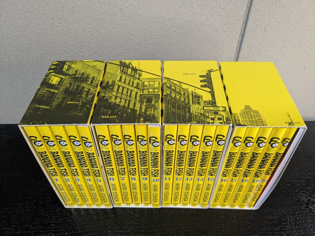 BANANA FISH 全20巻 復刻版BOX 特典(写真集)付き 吉田秋生