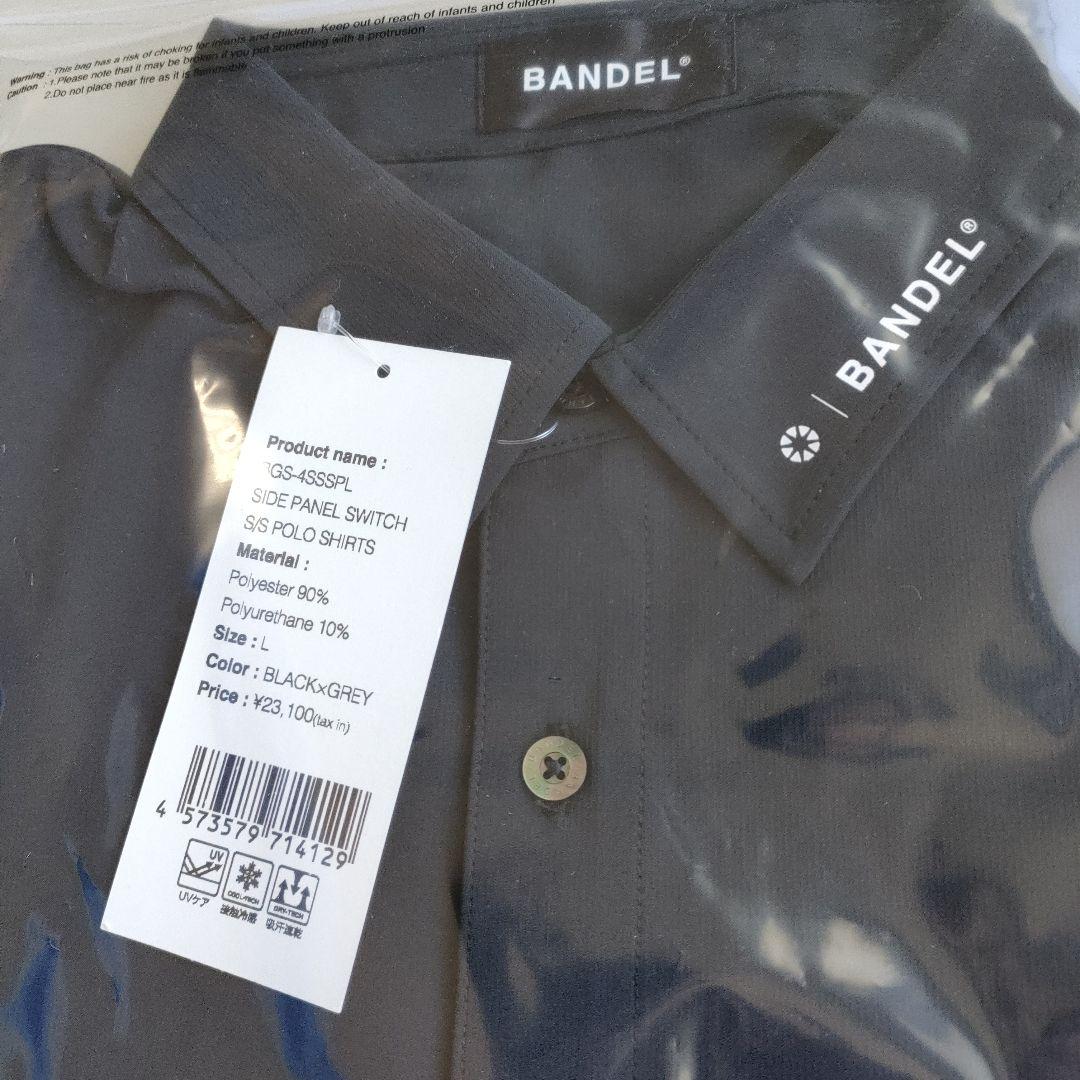 ぴ*ん様 バンデルBANDEL golfゴルフLサイズ/ブラック黒Tシャツ半袖ポ