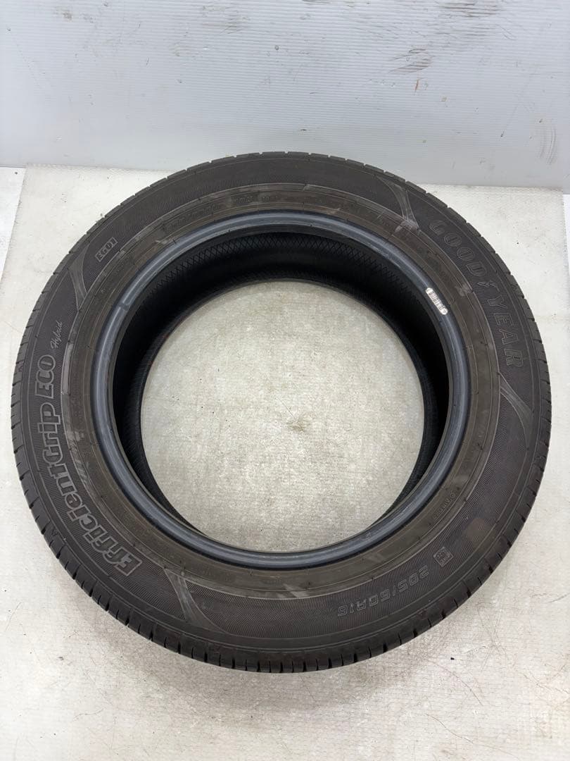 富山から☆グッドイヤー EG01 205/60R16☆ 2021年製 9分山