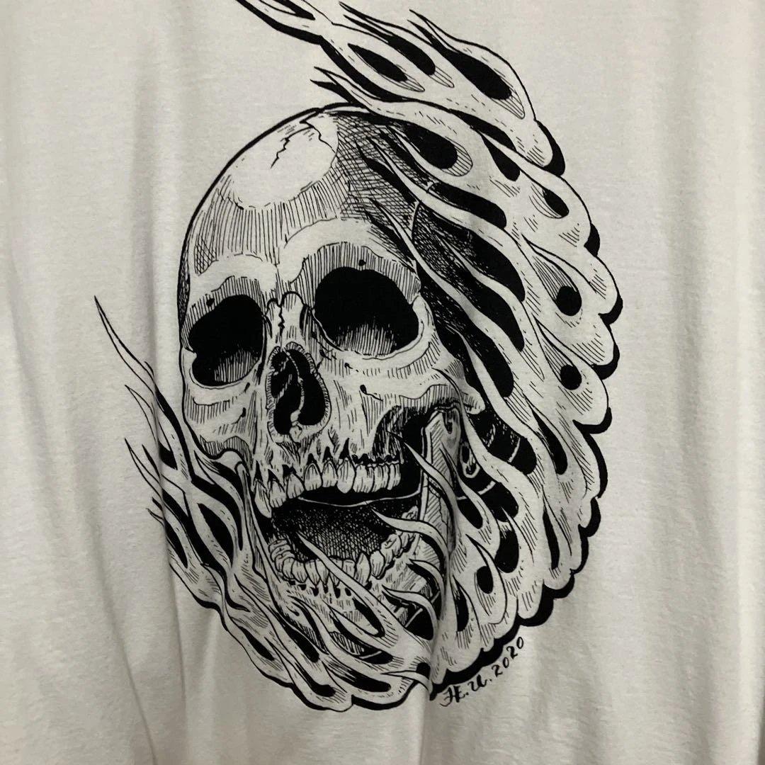 ベル antidote スカルTシャツ