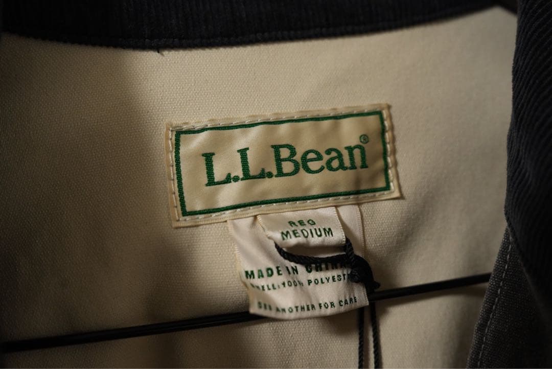 【新品タグ付】L.L.Bean フィールド・コート Fade Black