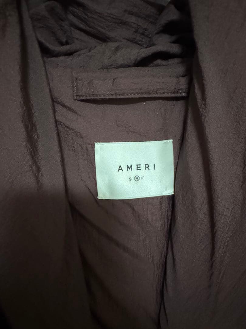 ジャケット・アウター AMERI WAVE STITCH HEAT POLAK LONG COAT