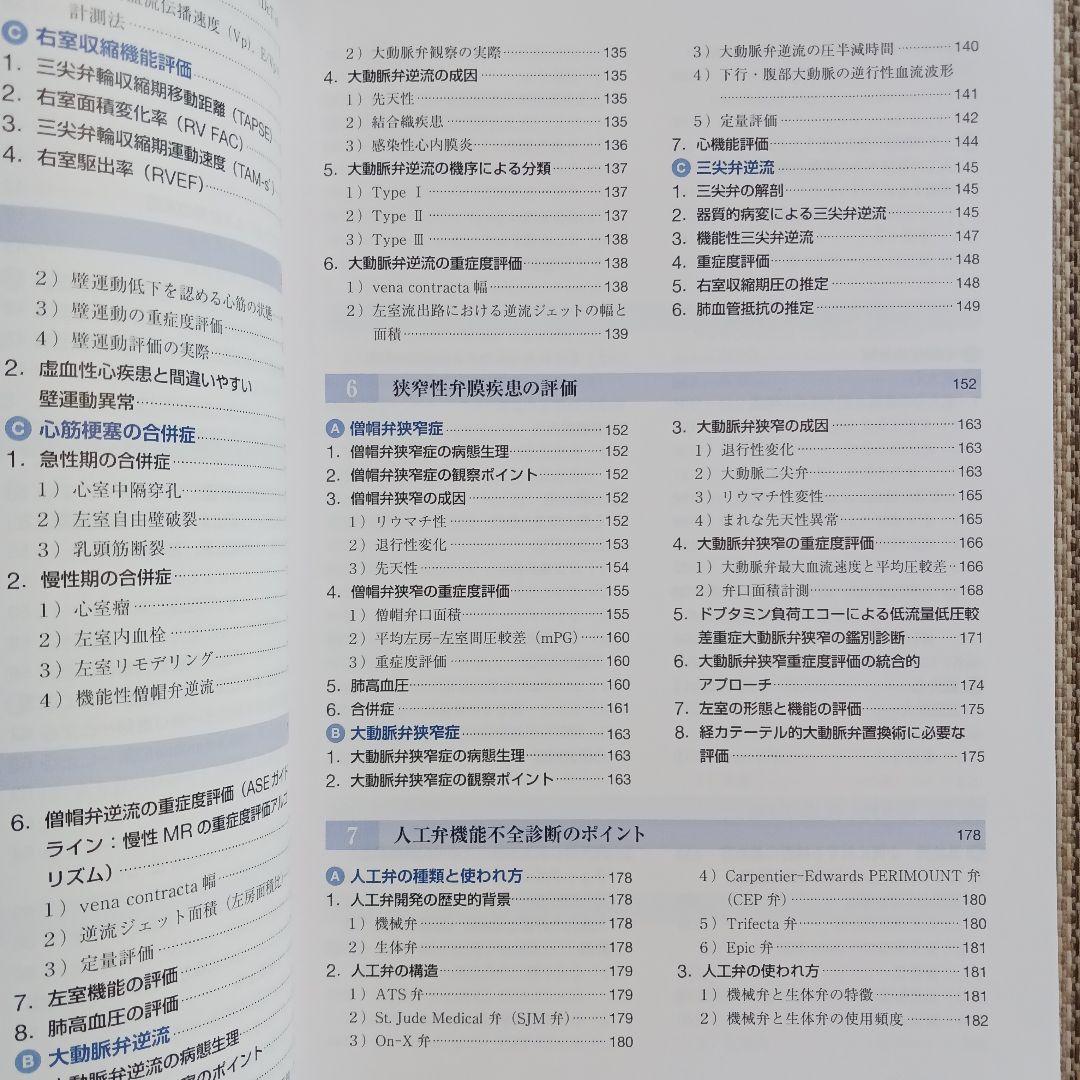 心臓超音波テキスト　第3版　日本超音波検査学会　心エコー　参考書