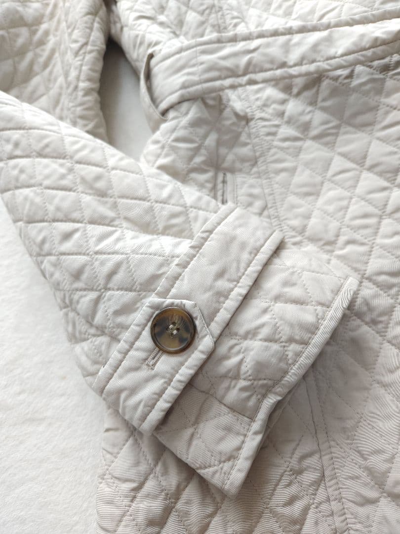 【美品 未使用】MaxMara 高級コート キルティング ベルテッド