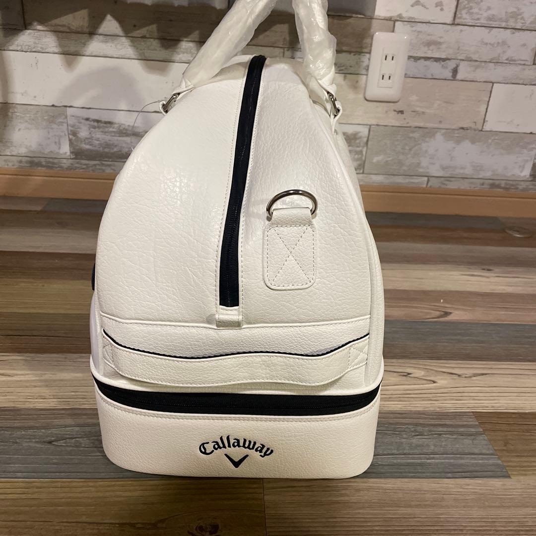 Callaway キャロウェイ ボストンバッグ ホワイト ゴルフバッグ新品未使用
