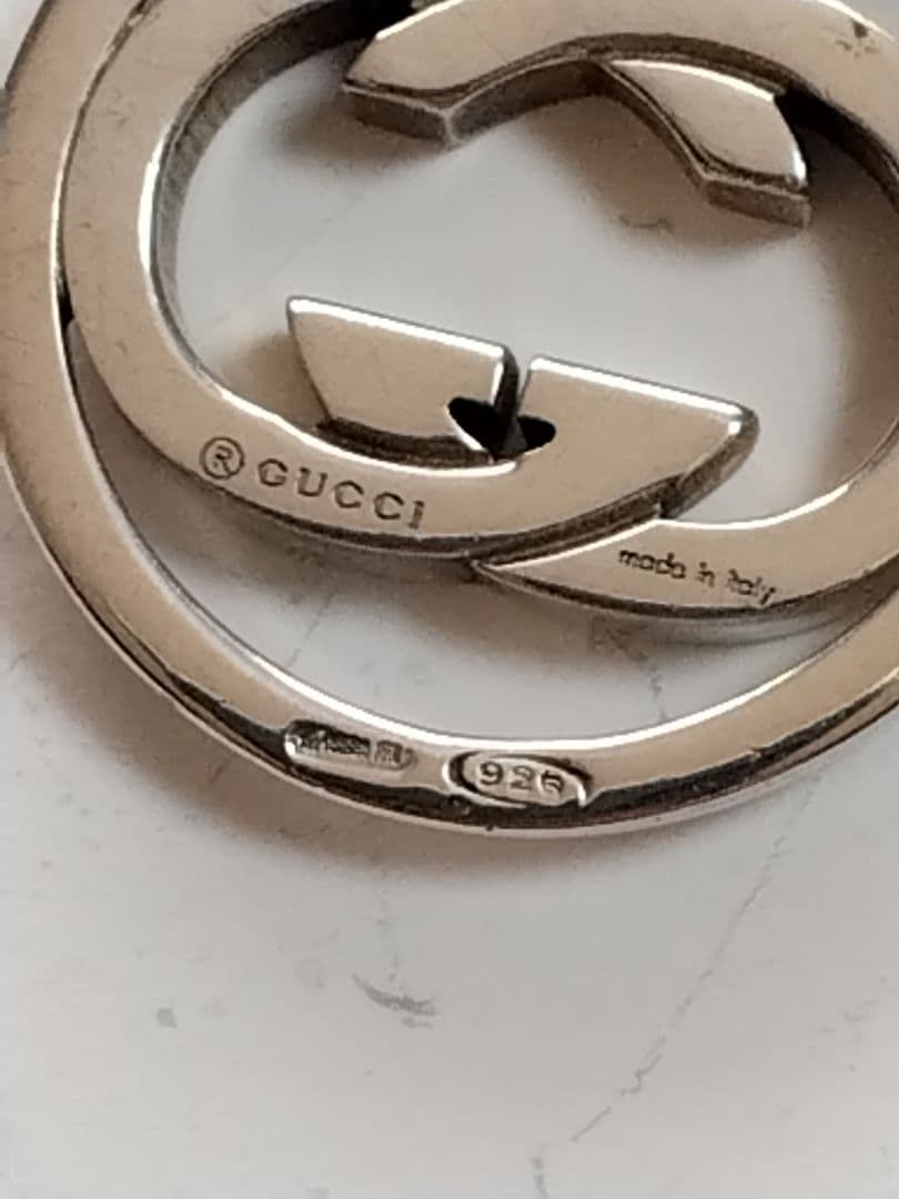 Gucci ダブルGインターロッキングネックレス 男女兼用
