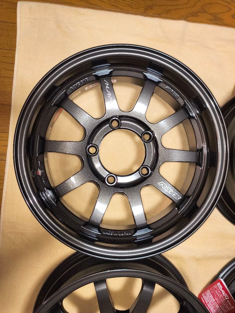 RAY'S A-LAP-J16×6J+5 DB 軽量鍛造新品 JB74シエラ対象
