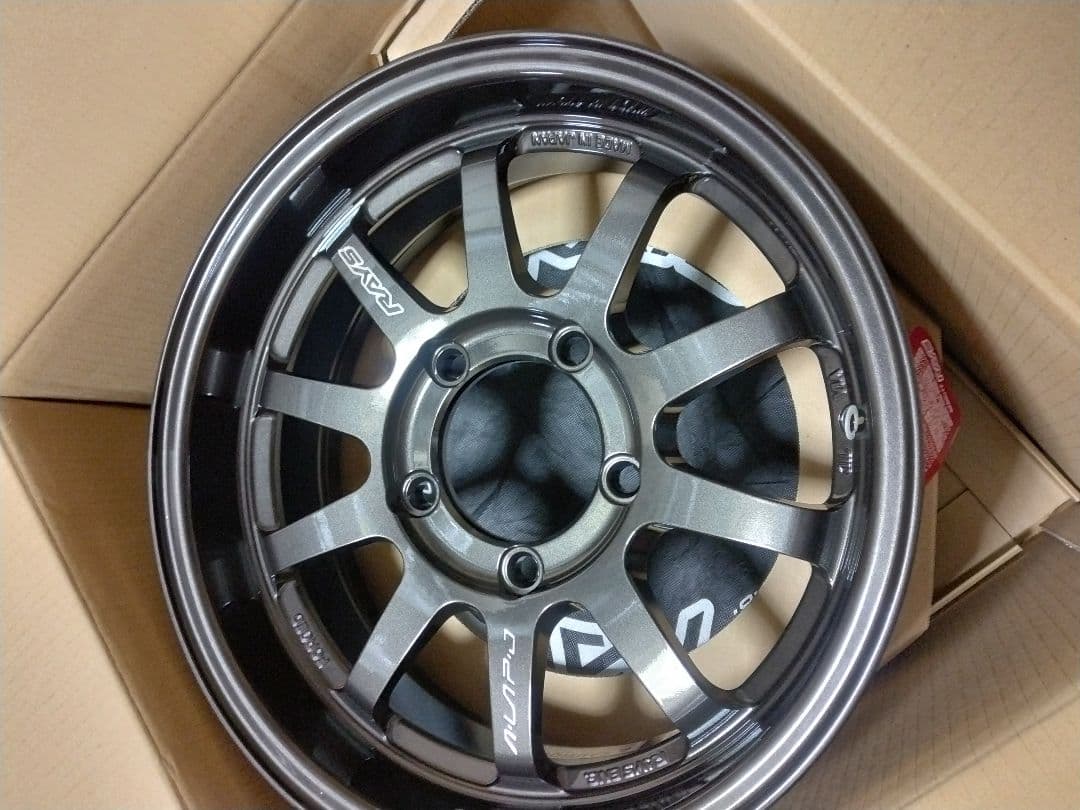 RAY'S A-LAP-J16×6J+5 DB 軽量鍛造新品 JB74シエラ対象