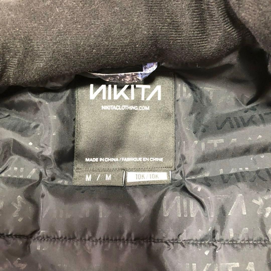 NIKITA ニキータ スノボジャケット M バラ ブルー　140 150