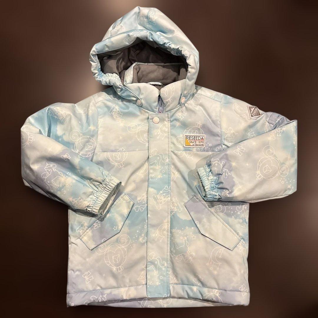 c*o様 【美品】子ども用スキーウェア上下セット（水色・紫）120cm