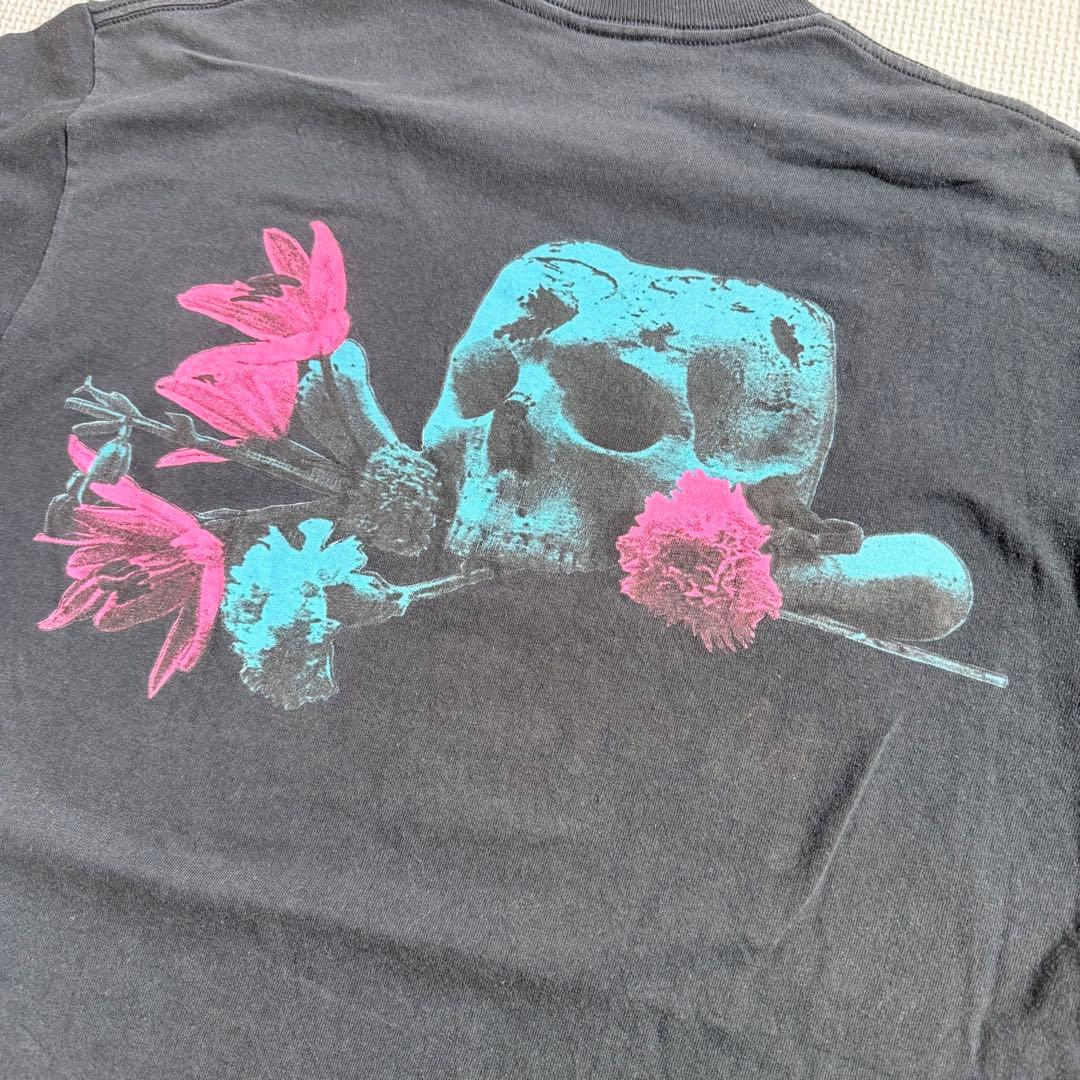 Stussy Tシャツ スカル フラワー ステューシー vintage T