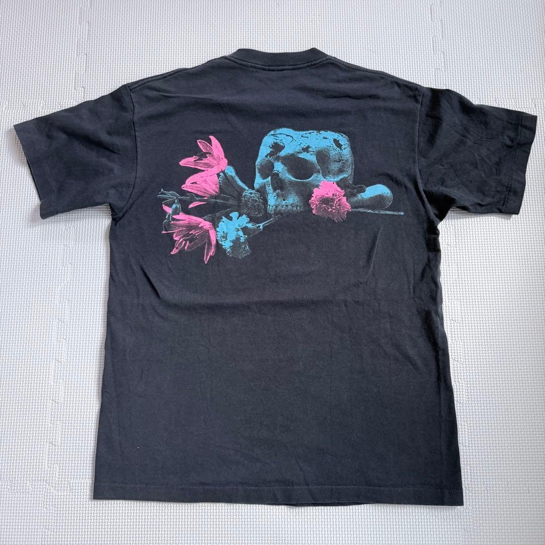 Stussy Tシャツ スカル フラワー ステューシー vintage T