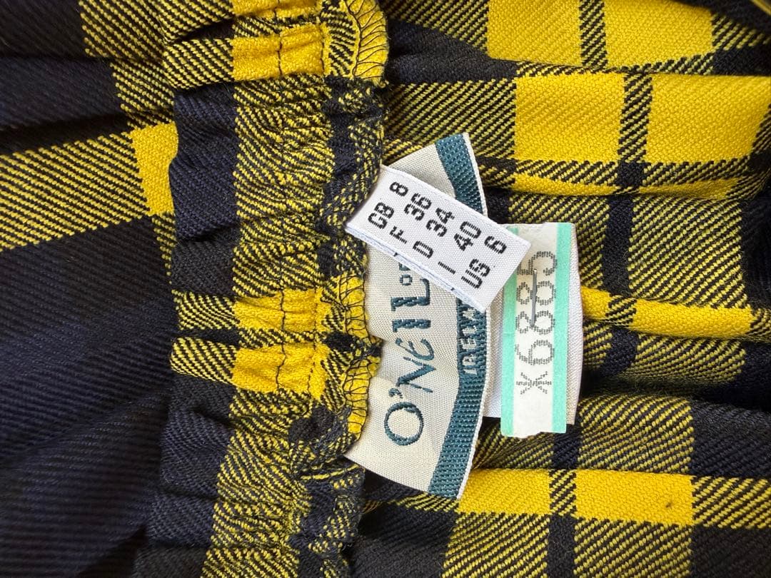 O’NEIL★チェックプリーツスカート美品