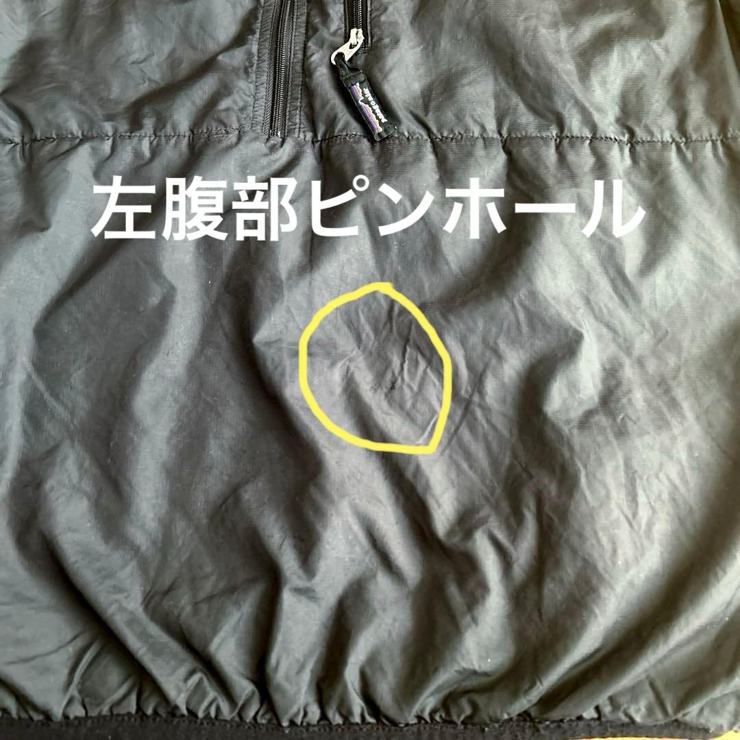 patagonia パフボール ベスト 黒×青紫 XXL ビッグサイズ