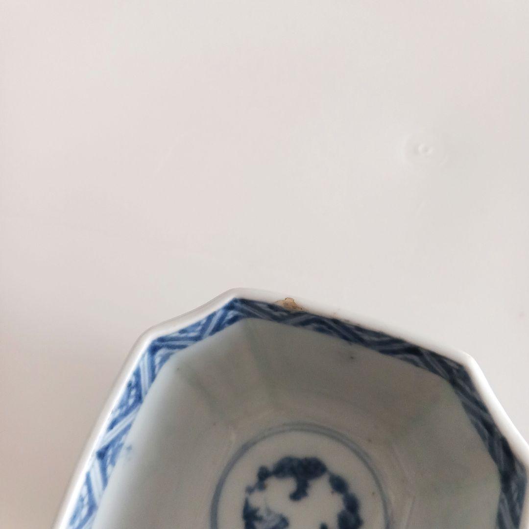古伊万里　蛸唐草