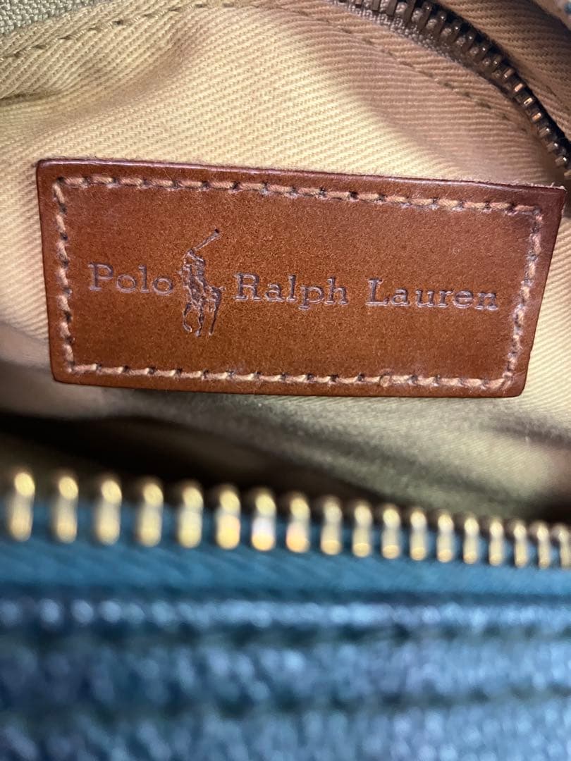 Polo Ralph Lauren ボストン　グリーン　チェック