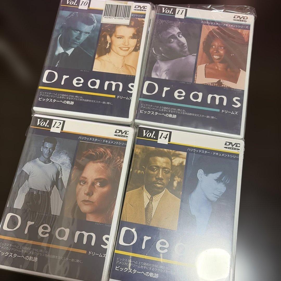 ドリームズ ハリウッドスター　ドキュメンタリー DVD 16タイトルセット