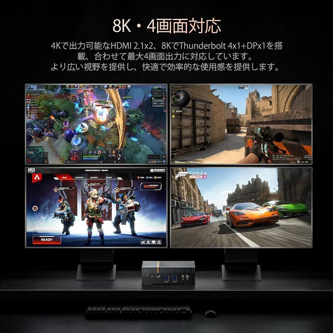 ミニPC 第12世代インテル Core i9-12900H 14コア
