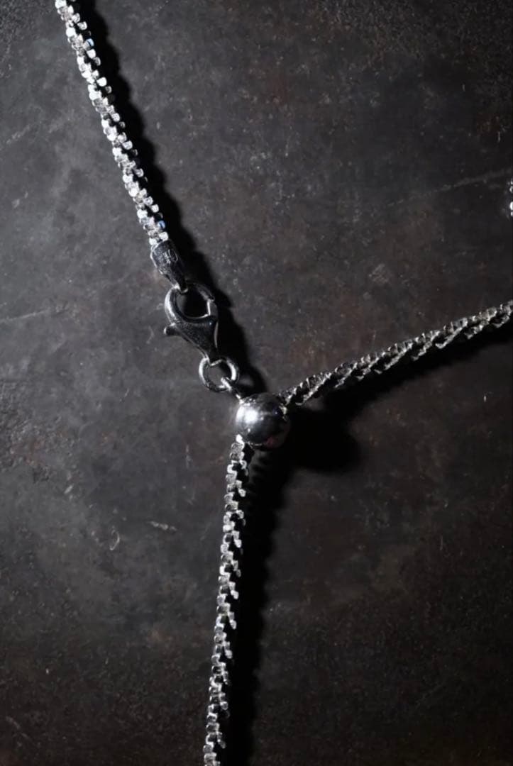 アクセサリー Italy vintage twist chain 2way necklace