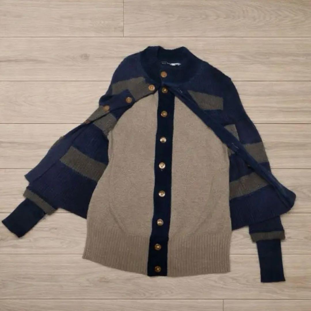 Vivienne Westwood MAN レイヤードニットカーディガン 44
