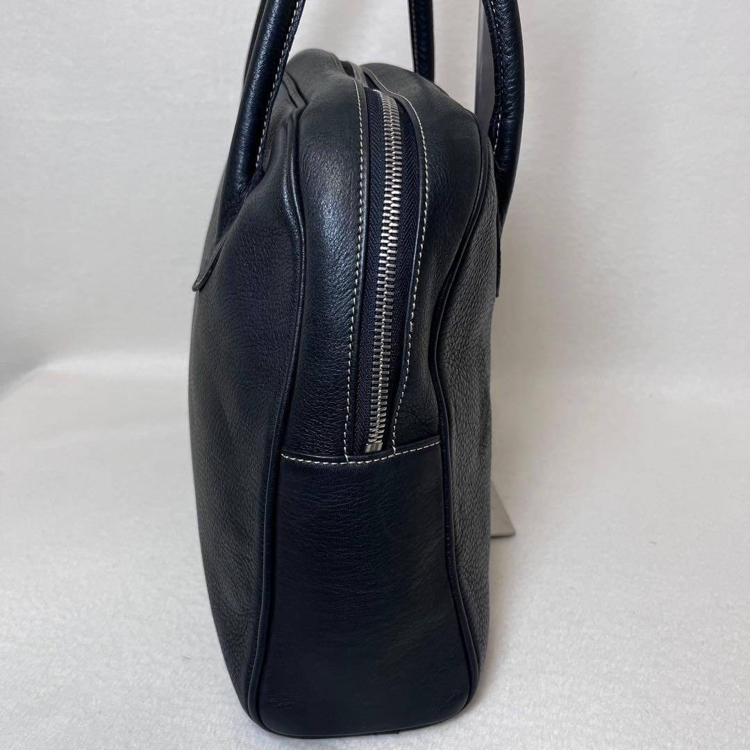 ☆美品☆ agnes b. VOYAGE レザー A4 PC 黒 トートバッグ