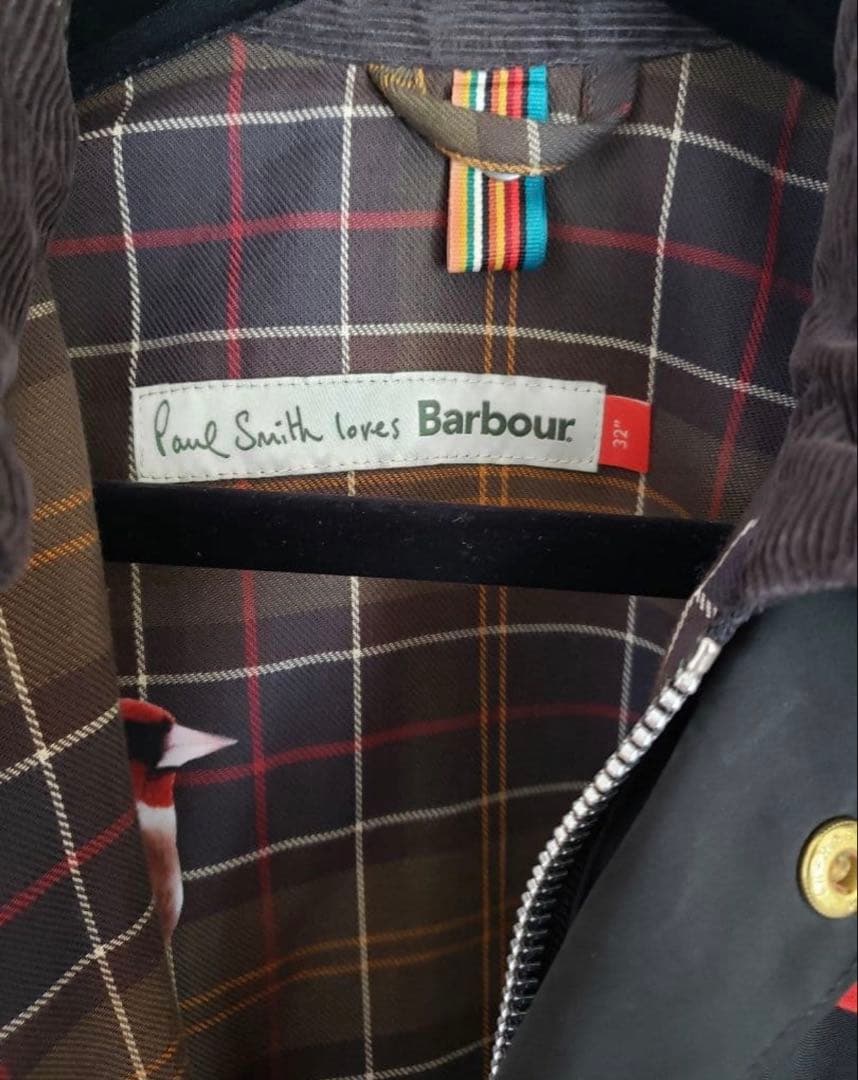 paulsmith barbour ブラック　定価83600円　ピンバッチなし