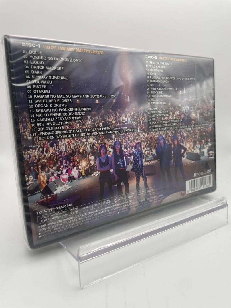 1 DVD RED WARRIORS SWINGIN' DAZE 21st～