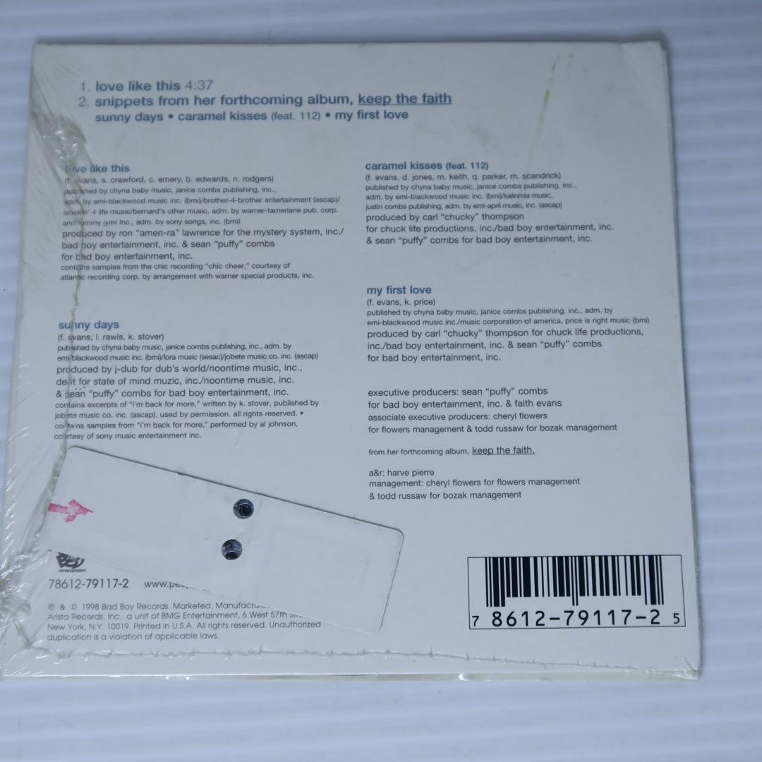 新品未開封 faith evans love like this