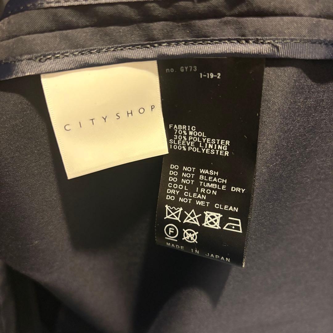 cityshop ジャケット テーラードジャケット CURVE SLEEVE