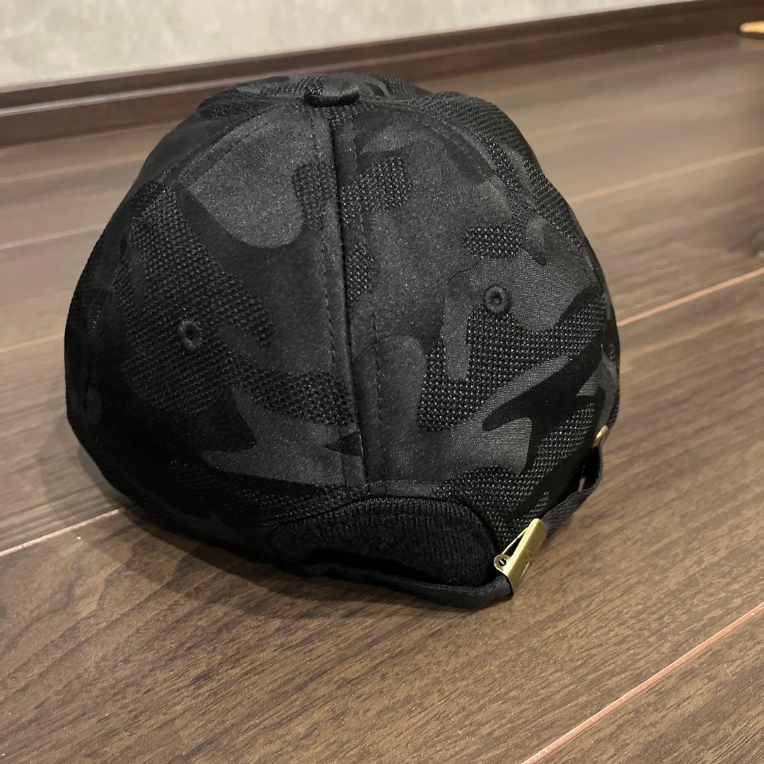 STONE ブラックカモフラージュキャップ