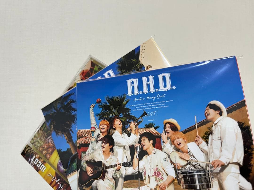【1度だけ開封】WEST. A.H.O. 3形態 Blu-ray