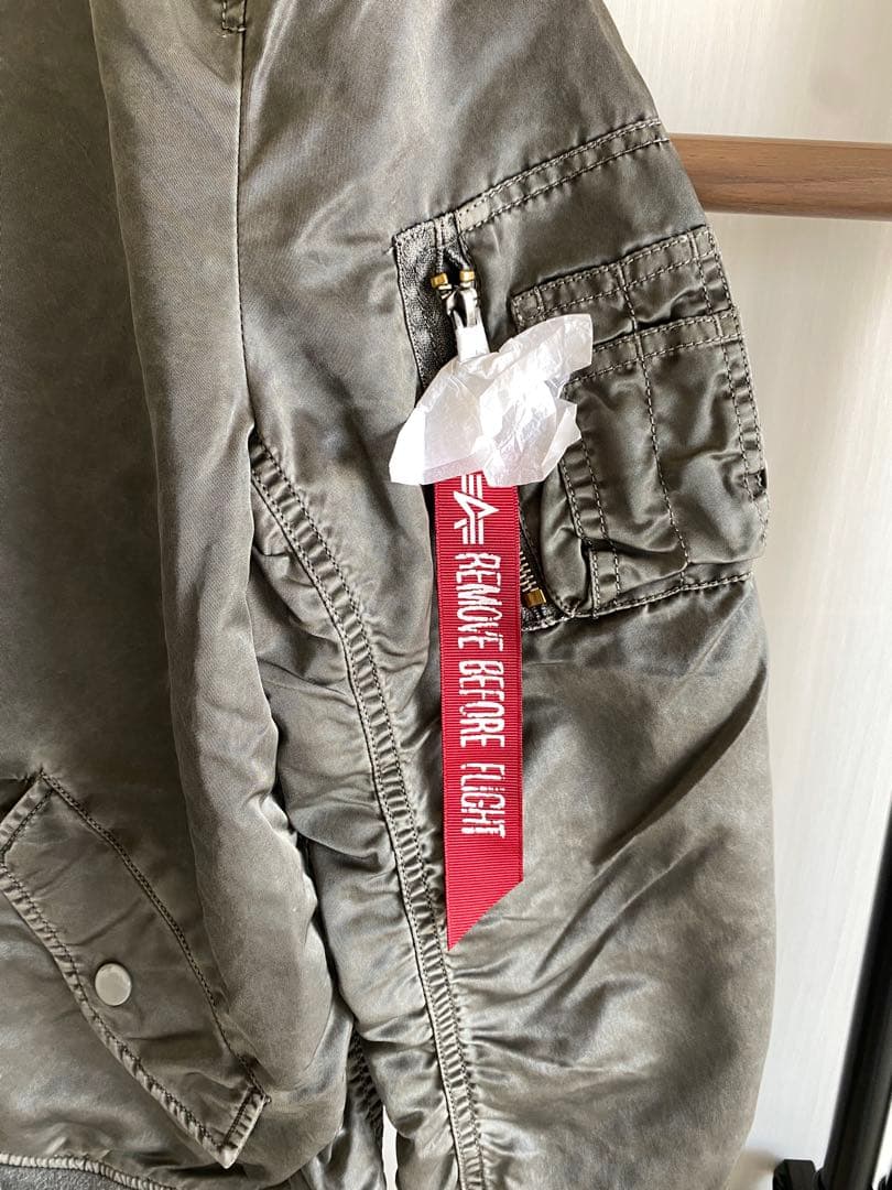 新品 ALPHA INDUSTRIES フライトジャケット L-2B サイズM