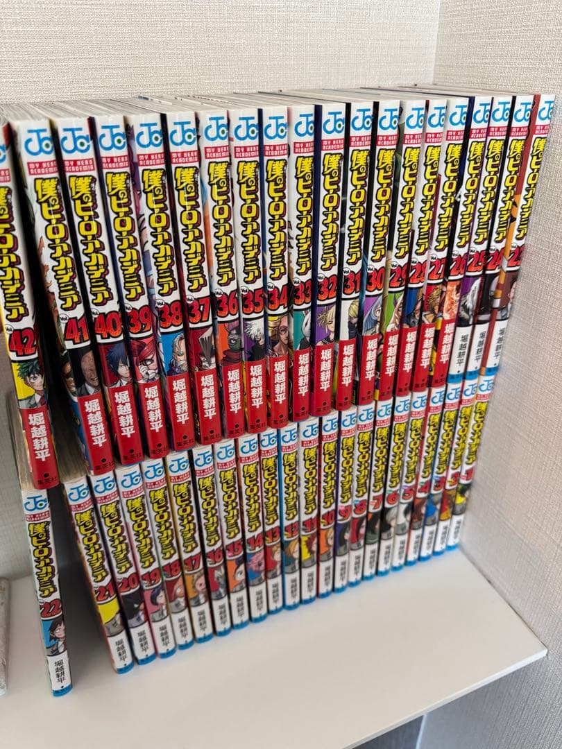 僕のヒーローアカデミア全42巻セット【美品】