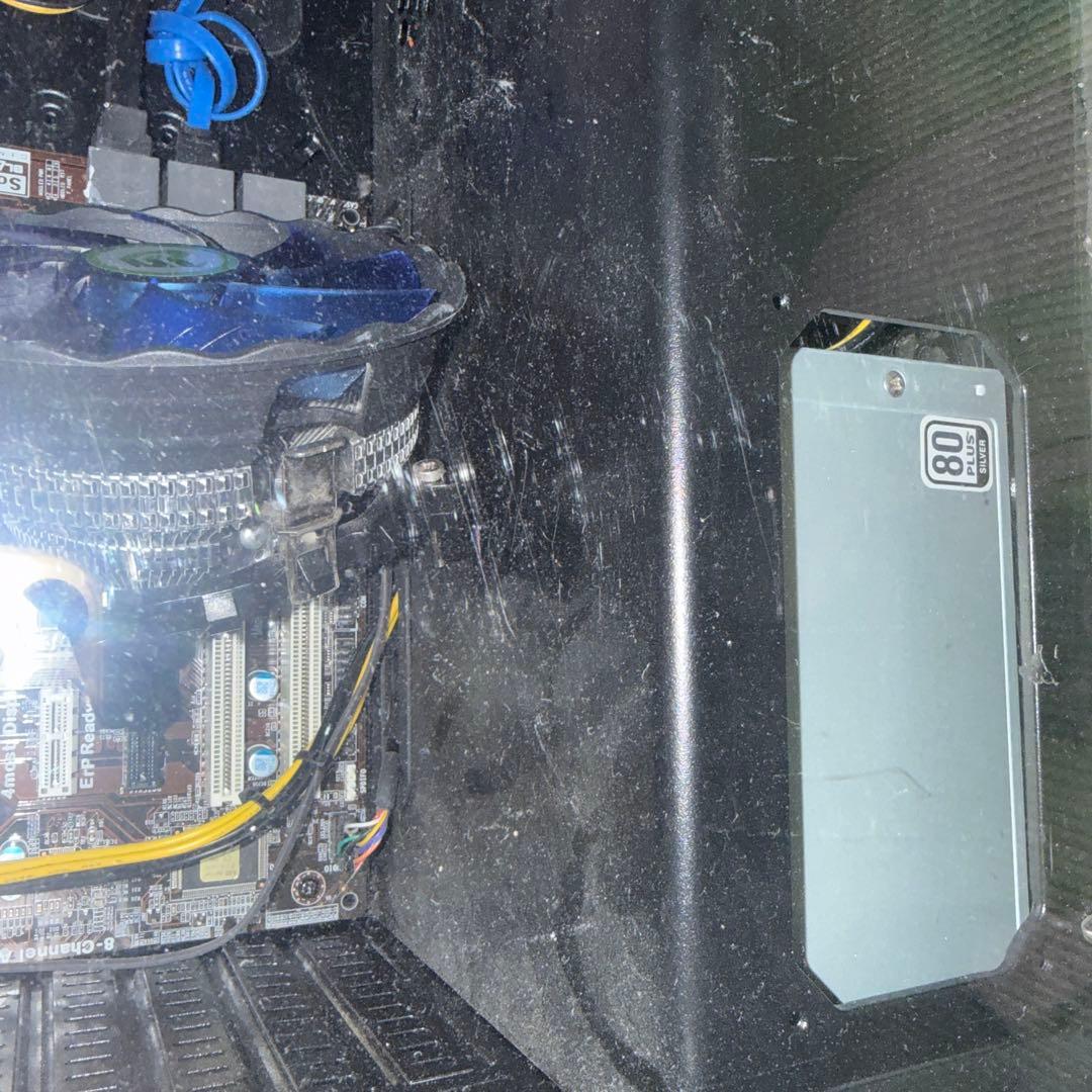 自作PC 本体のみ / 通電未確認 / 電源ケーブルなし / SSD 500G