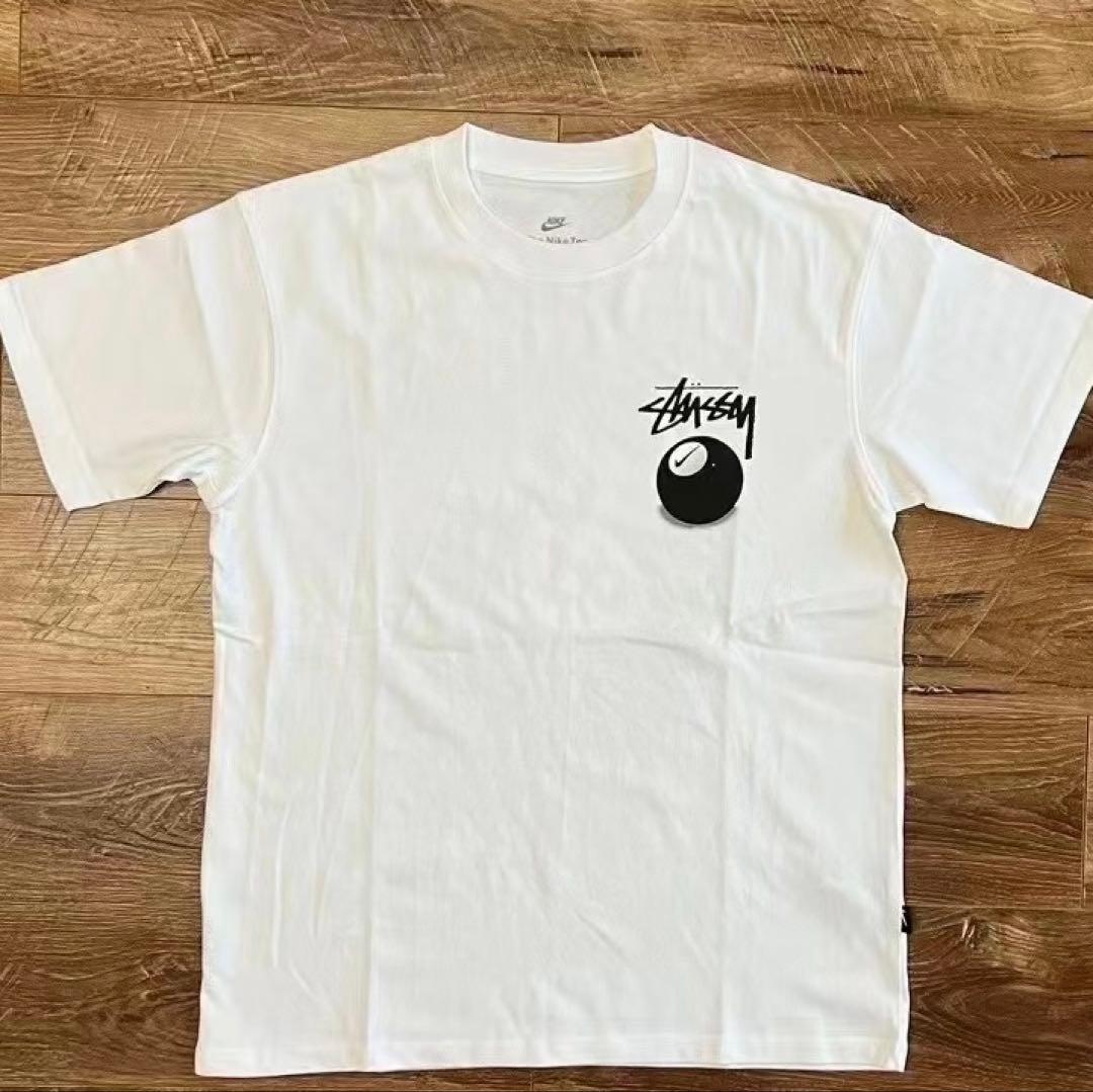 ［希少］Stussy × Nike 8 Ball T-Shirt \"White\"