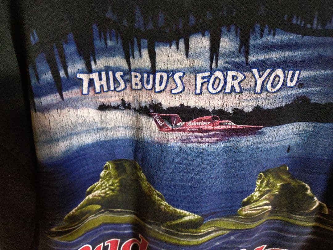 希少XL　デルタ バドワイザー　THIS BUDS FOR YOU Tシャツ