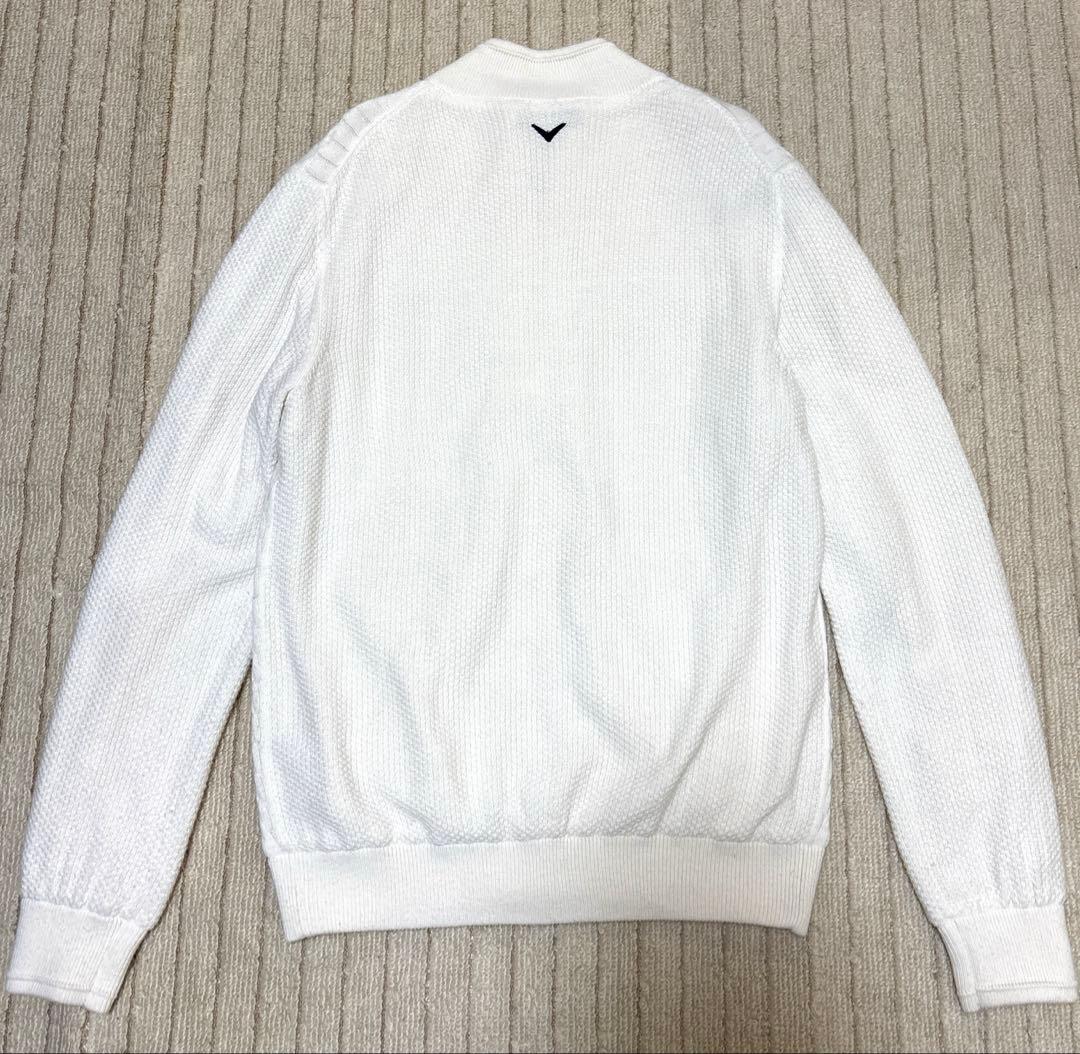 【美品】Callaway キャロウェイ　ゴルフジャケット　裏地　ダブルジップ　Ｌ