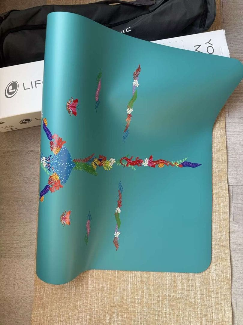 LIFORME ヨガマット ターコイズ
